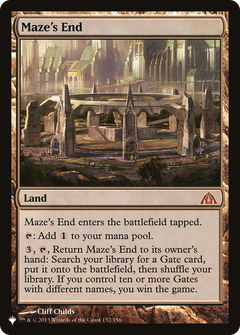 Maze's End [The List]-1