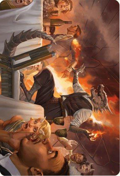 Party Thrasher Art Card [Modern Horizons 3 Art Series]-1