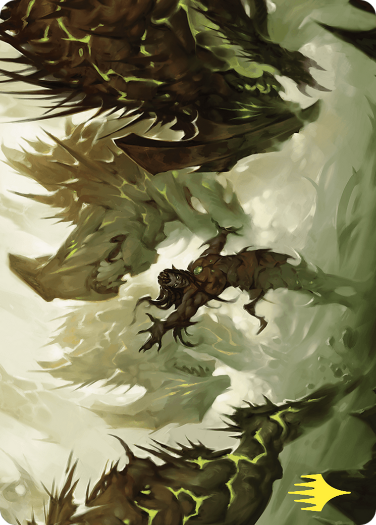 Ezuri's Predation // Ezuri's Predation (ACMM-023) - Commander Masters Art Series (Borderless)-1