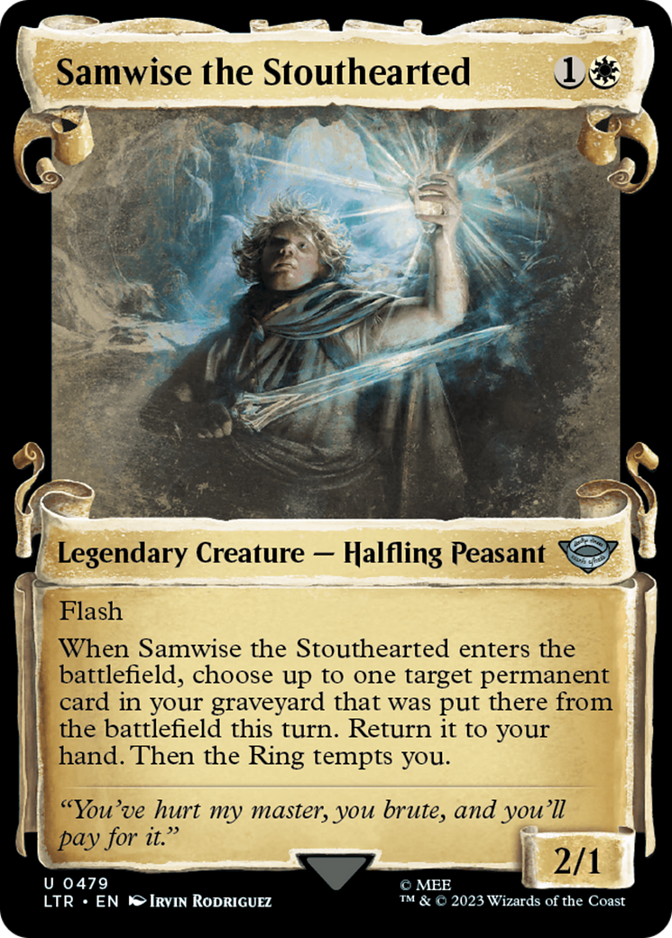 Samwise the Stouthearted [The Lord of the Rings: Tales of Middle-Earth Showcase Scrolls]-1