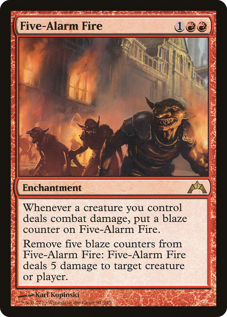 Five-Alarm Fire [Gatecrash]-1