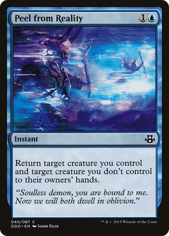 Peel from Reality [Duel Decks: Elspeth vs. Kiora]-1