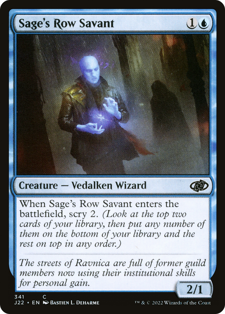 Sage's Row Savant [Jumpstart 2022]-1