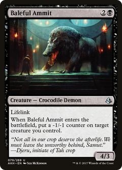 Baleful Ammit [Amonkhet]-1