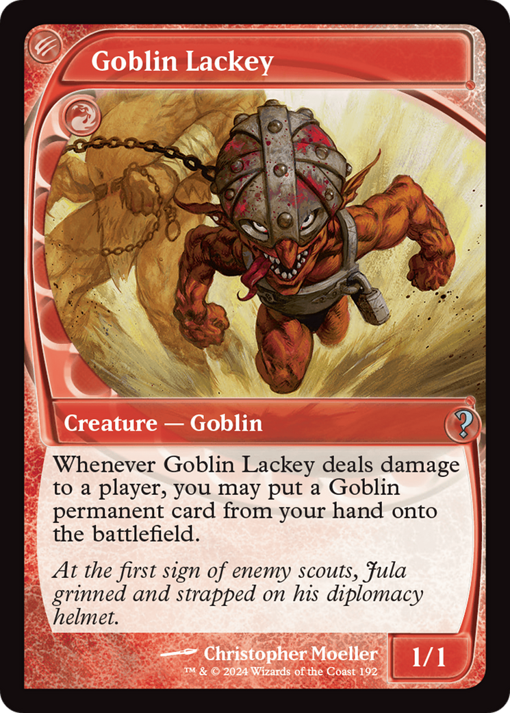 Goblin Lackey (Future Sight) [Mystery Booster 2]-1