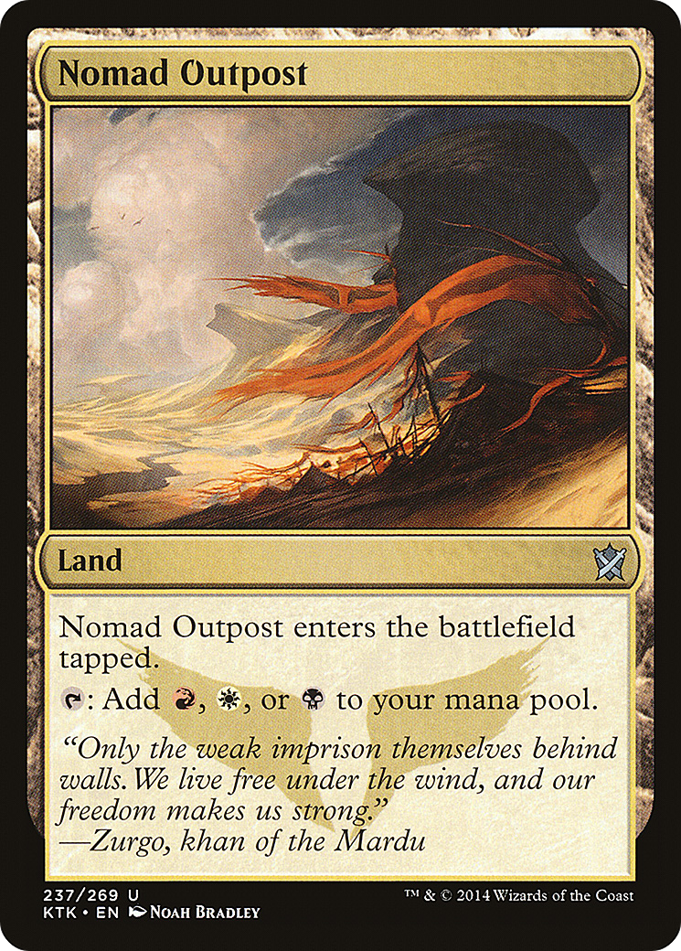Nomad Outpost [Khans of Tarkir]-1