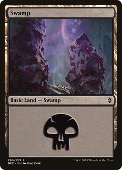 Swamp (263) [Battle for Zendikar]-1