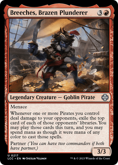 Breeches, Brazen Plunderer [The Lost Caverns of Ixalan Commander]-1
