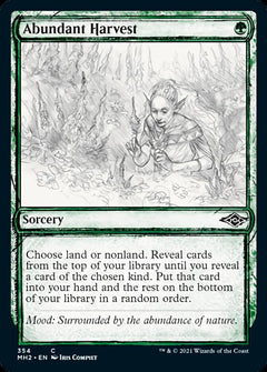 Abundant Harvest (Sketch) [Modern Horizons 2]-1