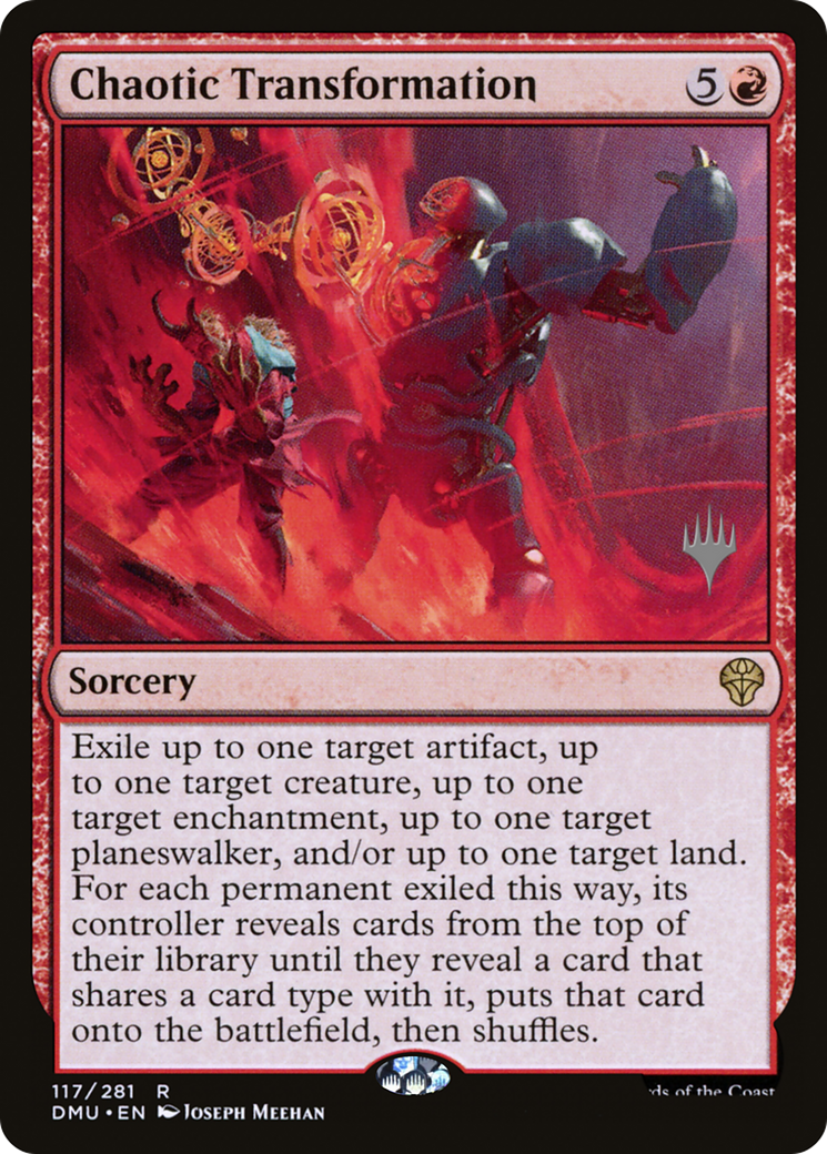 Chaotic Transformation (Promo Pack) [Dominaria United Promos]-1