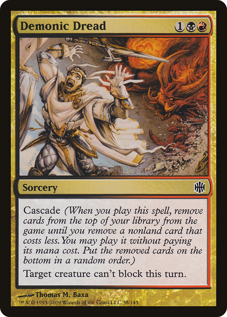 Demonic Dread [Alara Reborn]-1