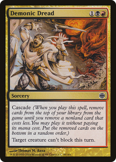 Demonic Dread [Alara Reborn]-1