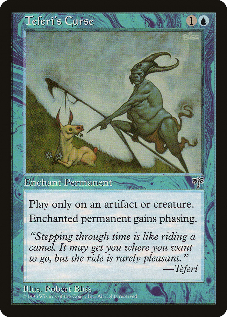 Teferi's Curse [Mirage]-1
