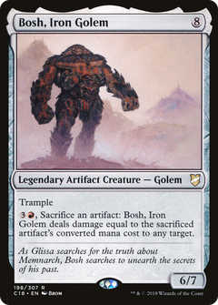 Bosh, Iron Golem [Commander 2018]-1