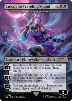 Luka, the Traveling Sound - Liliana of the Dark Realms (Japanese) [Secret Lair Drop Series]-1