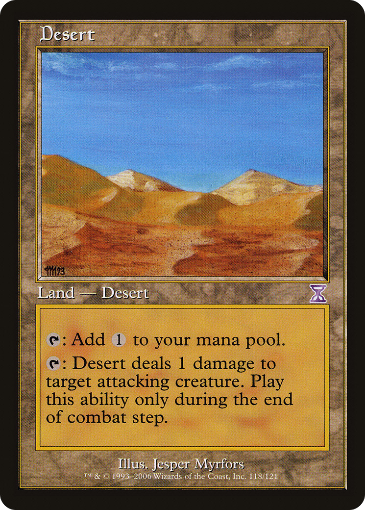 Desert [Time Spiral Timeshifted]-1