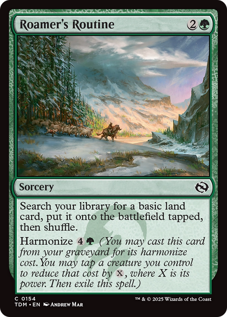Roamer's Routine [Tarkir: Dragonstorm]-1
