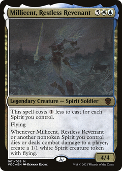 Millicent, Restless Revenant (Display Commander) [Innistrad: Crimson Vow Commander]-1