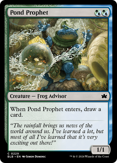 Pond Prophet [Bloomburrow]-1