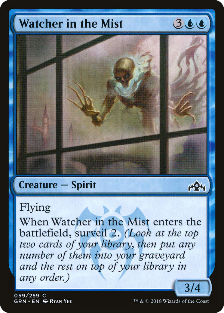 Watcher in the Mist (GRN-059) - Guilds of Ravnica-1