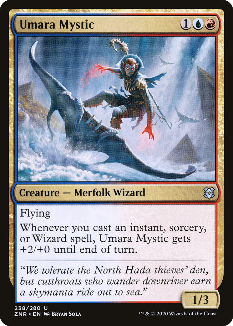 Umara Mystic (ZNR-238) - Zendikar Rising-1