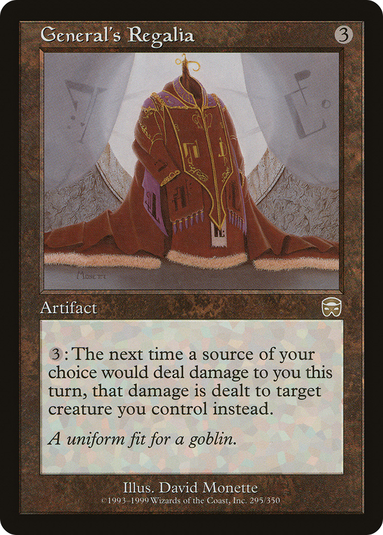 General's Regalia [Mercadian Masques]-1