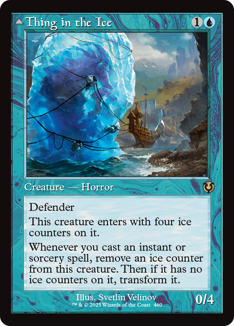 Thing in the Ice // Awoken Horror (Retro Frame) [Innistrad Remastered]-3