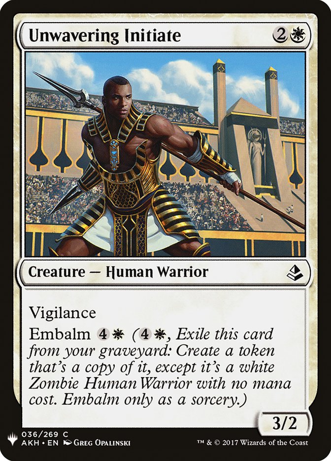Unwavering Initiate [Mystery Booster]-1