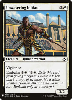 Unwavering Initiate [Mystery Booster]-1