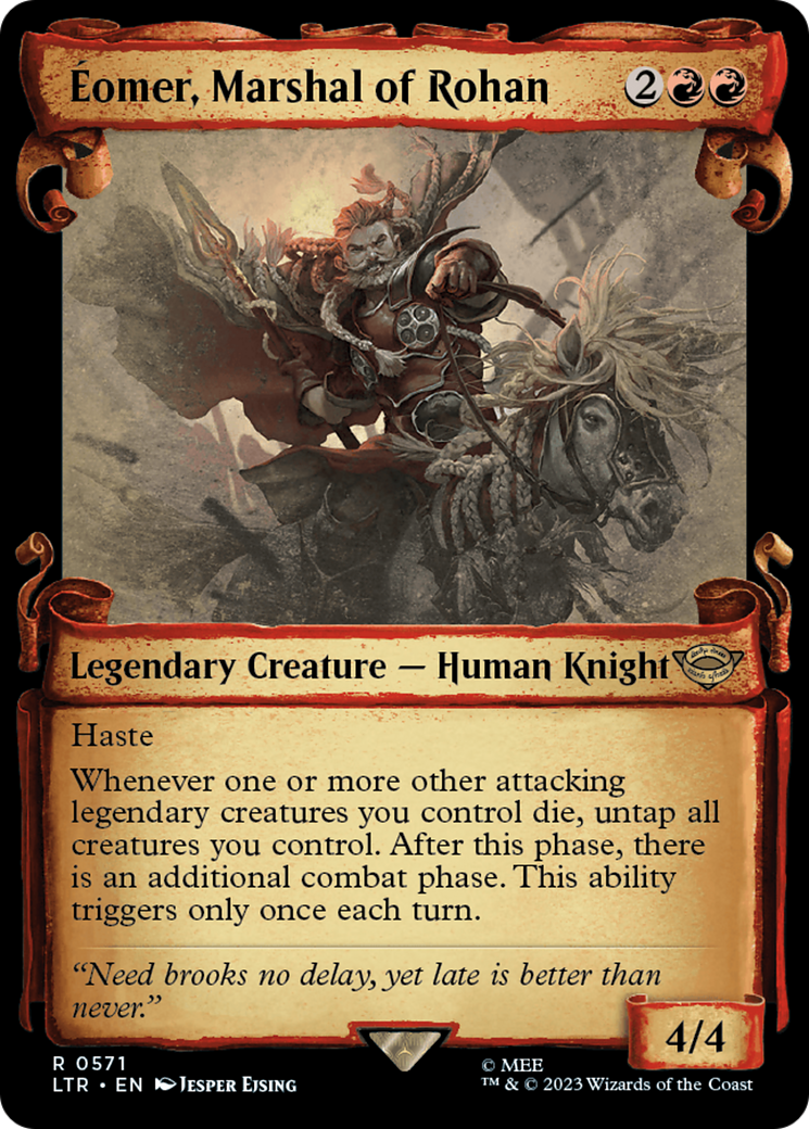 Eomer, Marshal of Rohan [The Lord of the Rings: Tales of Middle-Earth Showcase Scrolls]-1