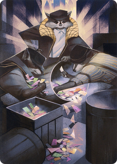 Masked Bandits // Masked Bandits (ASNC-069) - New Capenna Art Series (Borderless) Foil-3