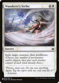 Wanderer's Strike (LIST-038/264) - The List-1