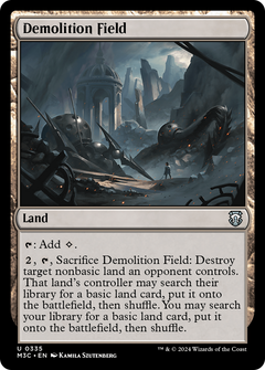 Demolition Field [Modern Horizons 3 Commander]-1