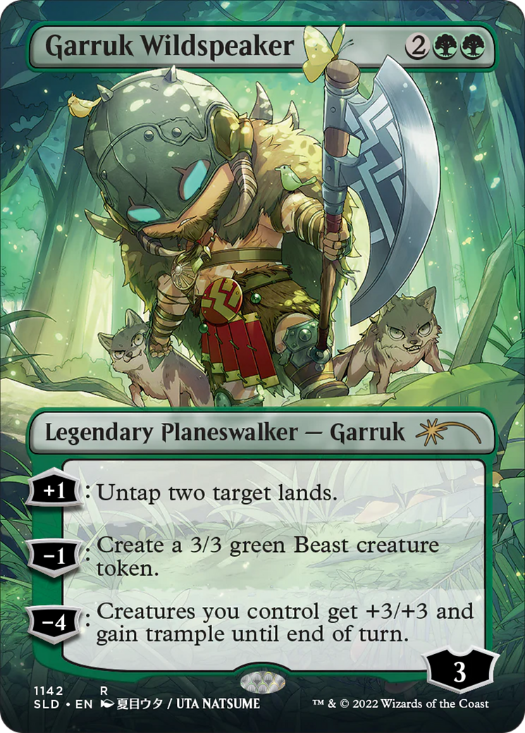 Garruk Wildspeaker (Borderless) [Secret Lair Drop Series]-1