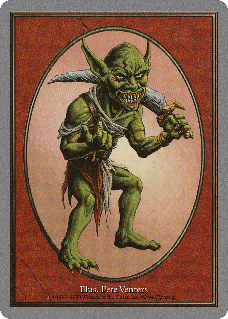 Goblin Token [Unglued Tokens]-1
