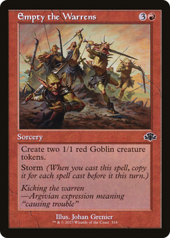 Empty the Warrens (Retro) [Dominaria Remastered]-1