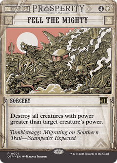 Fell the Mighty [Outlaws of Thunder Junction: Breaking News]-1