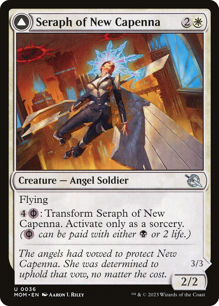 Seraph of New Capenna // Seraph of New Phyrexia [March of the Machine]-4