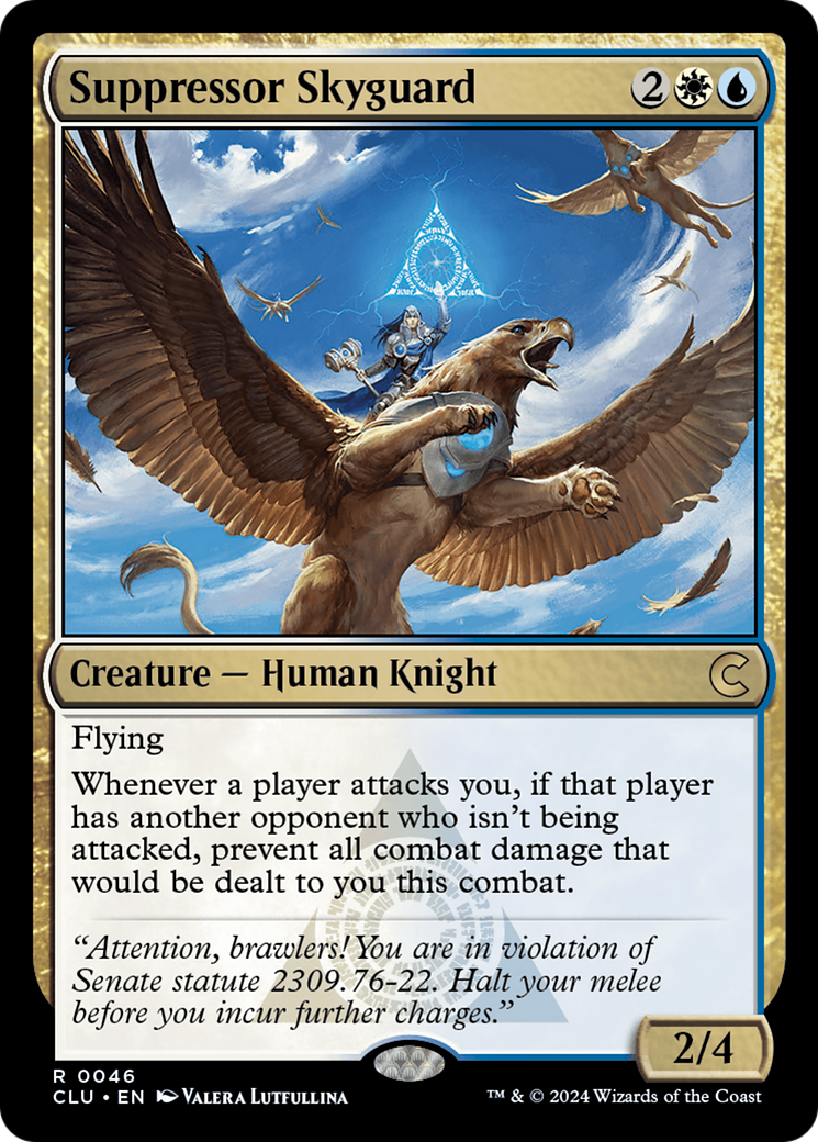 Suppressor Skyguard [Ravnica: Clue Edition]-1