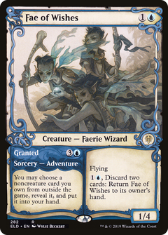 Fae of Wishes // Granted (Showcase) [Throne of Eldraine]-1