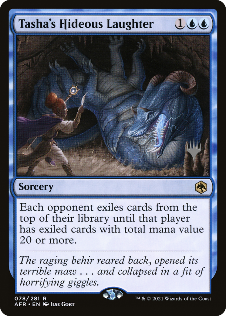 Tasha's Hideous Laughter (Promo Pack) [Dungeons & Dragons: Adventures in the Forgotten Realms Promos]-1