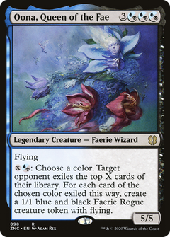Oona, Queen of the Fae [Zendikar Rising Commander]-1