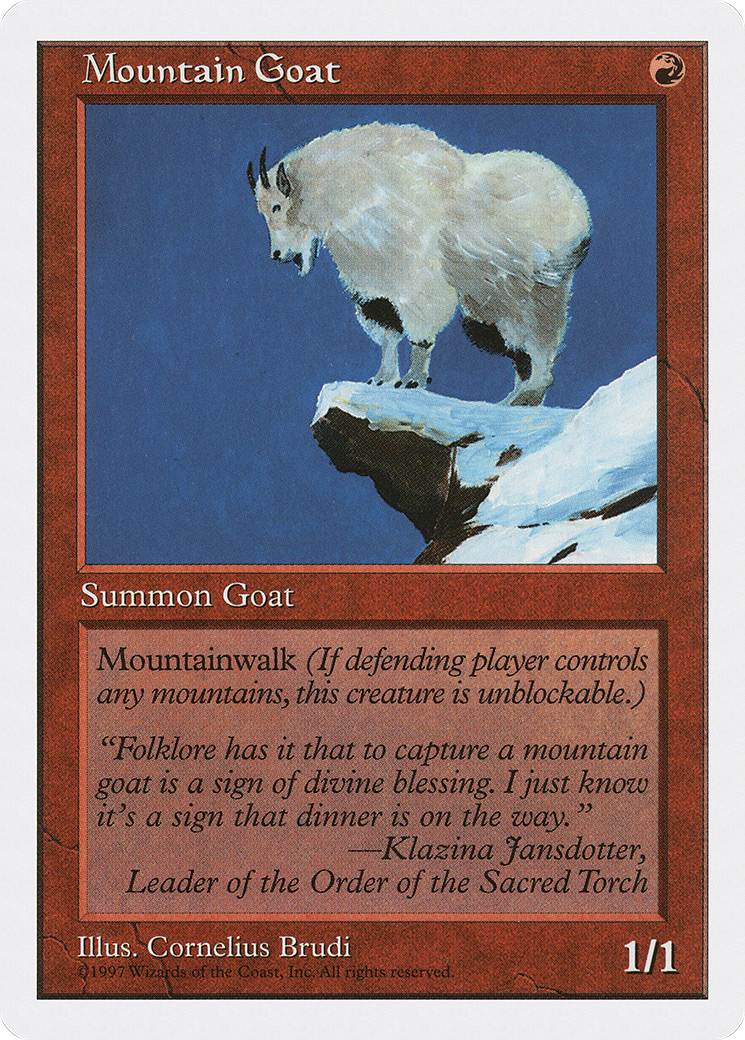 Mountain Goat [Fifth Edition]-1