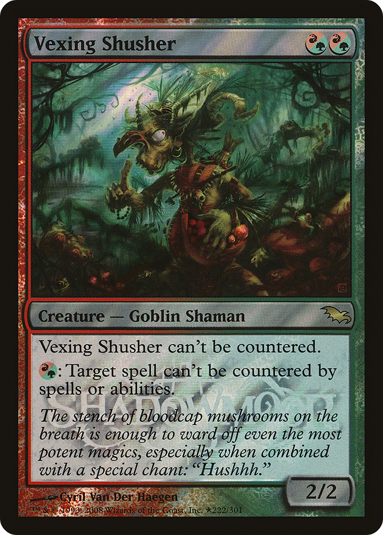 Vexing Shusher (LARP-222) - Shadowmoor Promos Foil-1