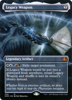 Legacy Weapon (Borderless Alternate Art) [Dominaria Remastered]-1