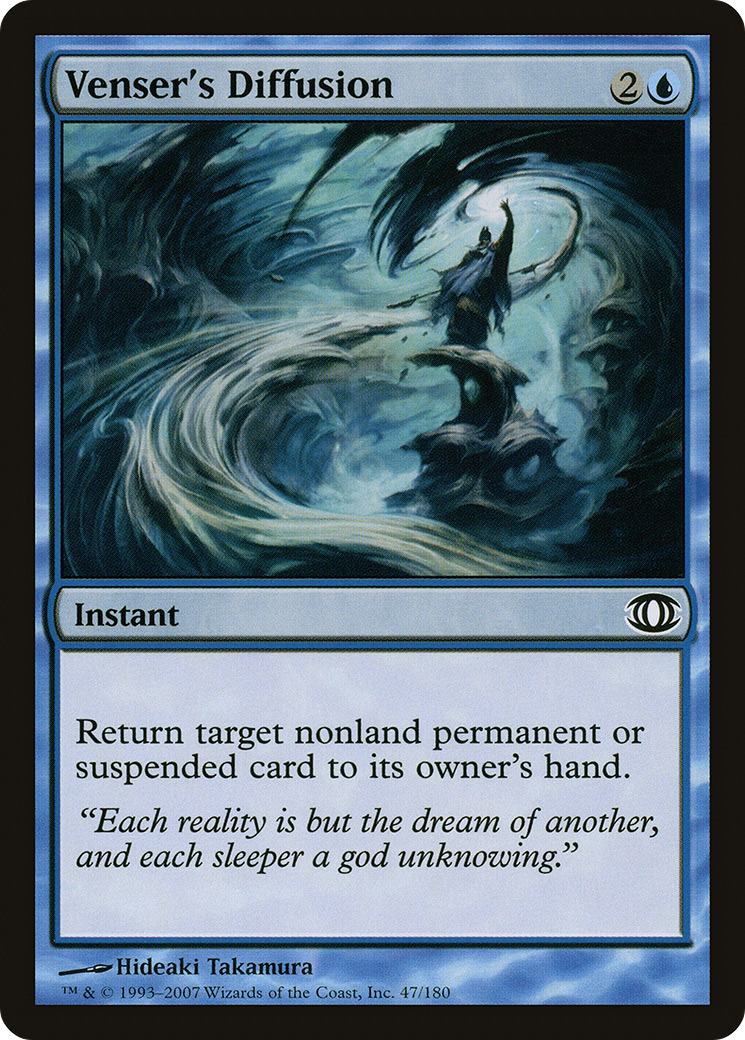 Venser's Diffusion (FUT-047) - Future Sight Foil-1