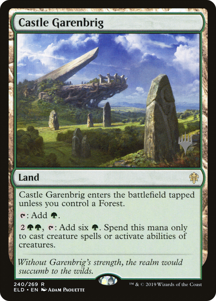 Castle Garenbrig (Promo Pack) [Throne of Eldraine Promos]-1