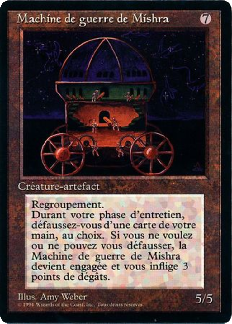 Mishra's War Machine (FBB-) - Foreign Black Border-1