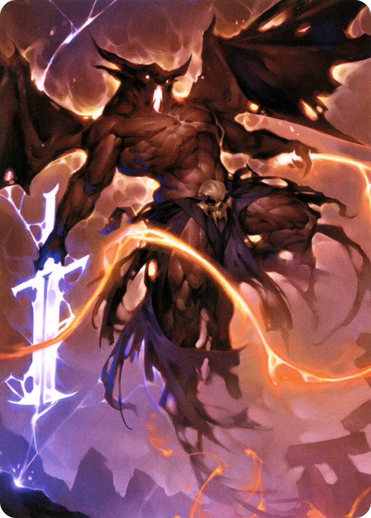 Balor // Balor (ACLB-007) - Battle for Baldur's Gate Art Series (Borderless) Foil-1