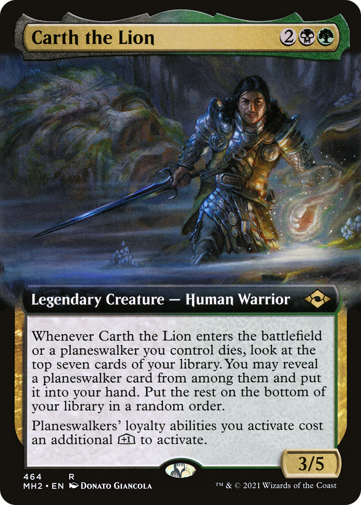 Carth the Lion (Extended Art) [Modern Horizons 2]-3